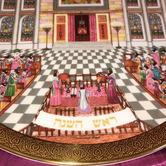 Royal Doulton Celebration of Faith Collection Rosh Hashanah By James Woods - Picture 6 of 12